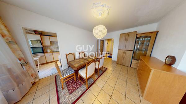 Grand F4 à Mulhouse à proximité immédiate du centre-ville et de la gare