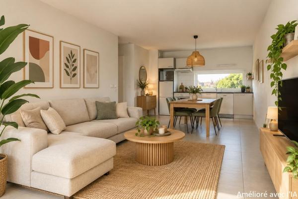 À Bègles – Beau T3 avec terrasse dans résidence récente