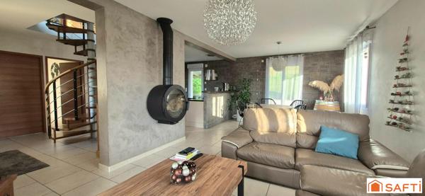 Maison d'architecte - 5 à 6 chambres - Parc avec bois