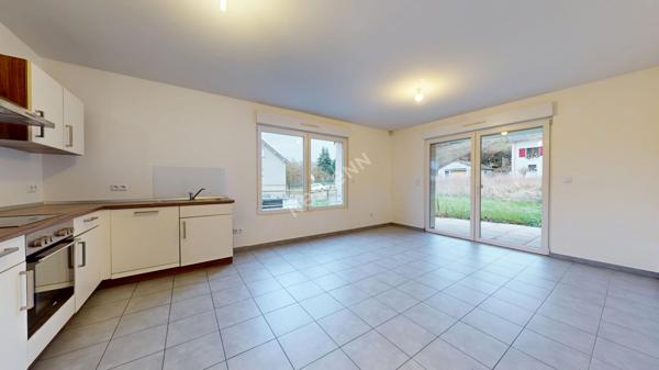 Appartement Saint-Avold - RDC - 2 chambres - 66M² - Dourd'hal