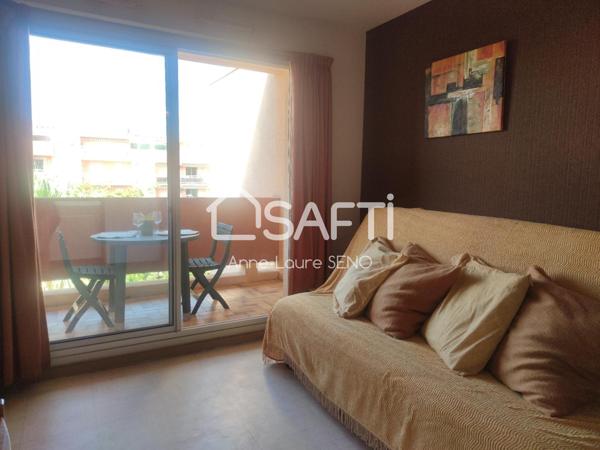 STUDIO DANS RESIDENCE AVEC PISCINE ET TENNIS