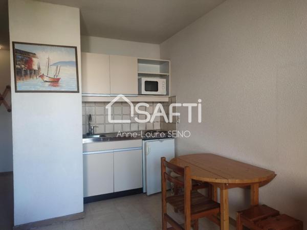 STUDIO DANS RESIDENCE AVEC PISCINE ET TENNIS