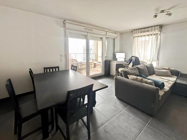 Appartement à vendre 3 pièces METZ (57), balcon, cave et garage