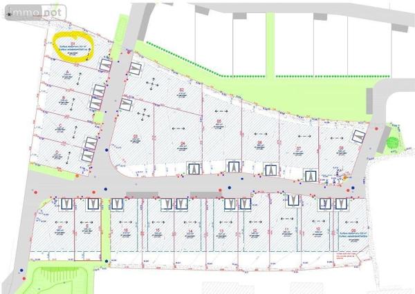 Terrain à Batir à vendre à Ploubazlanec dans les Côtes-d'Armor (22620), ref : 22023-3455