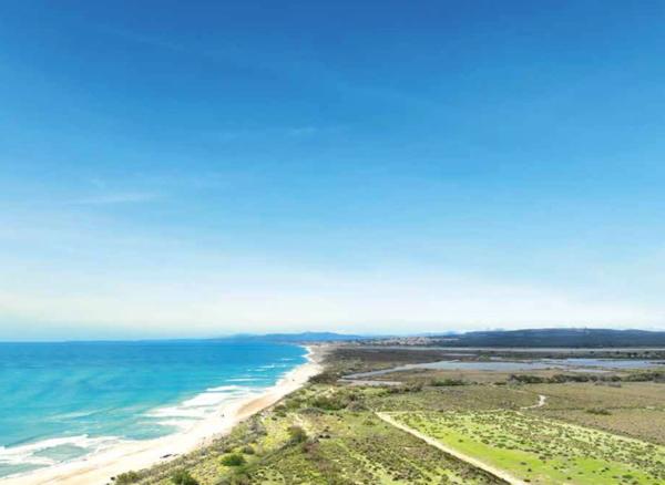 Appartement à vendre 2 pièces St Pierre la mer (11) T2 40,58m2 terrasse 12,25m2 2 places de parking Vue mer