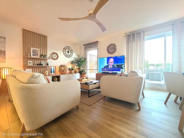 EXCEPTIONNEL  T4 DERNIER ÉTAGE AVEC TERRASSE PANORAMIQUE & DOUBLE GARAGE   A 655000 EUR