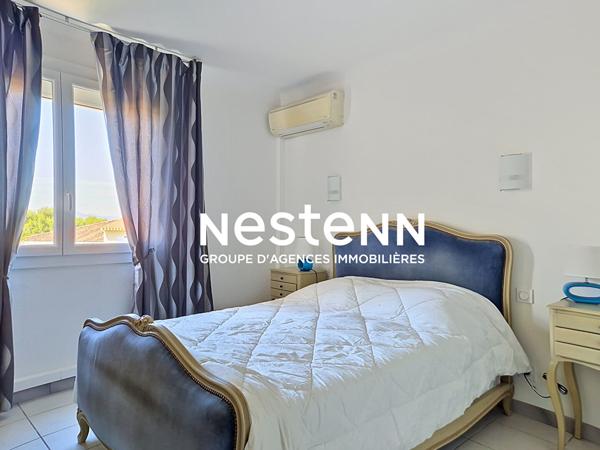 PERPIGNAN SUD Appartement 4 pièces meublé, climatisé 95m2 à louer avec parking et cave