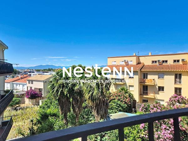 PERPIGNAN SUD Appartement 4 pièces meublé, climatisé 95m2 à louer avec parking et cave