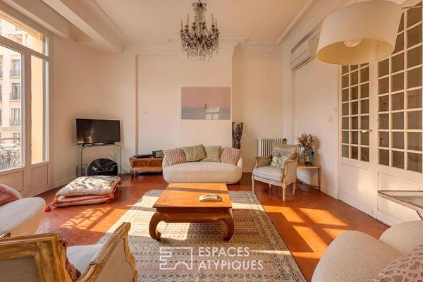 Appartement Art Déco et courbes magistrales