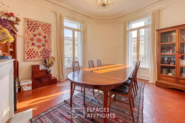 Appartement Art Déco et courbes magistrales