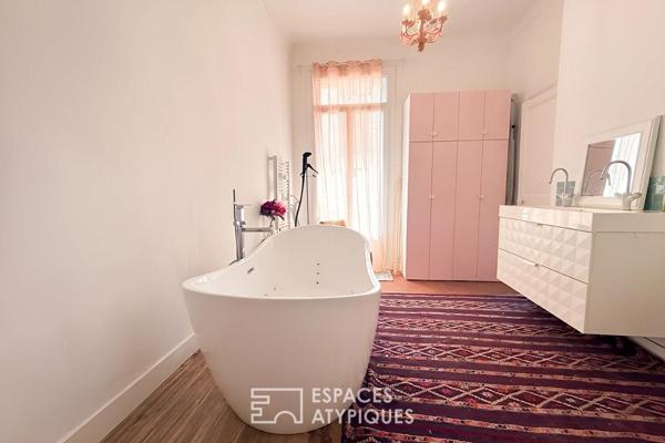 Appartement Art Déco et courbes magistrales