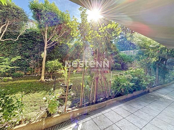 Cannes - Proche square Carnot - 199m² de REZ-DE-JARDIN - 3P - 75m² - Garage- Piscine