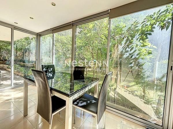 Cannes - Proche square Carnot - 199m² de REZ-DE-JARDIN - 3P - 75m² - Garage- Piscine