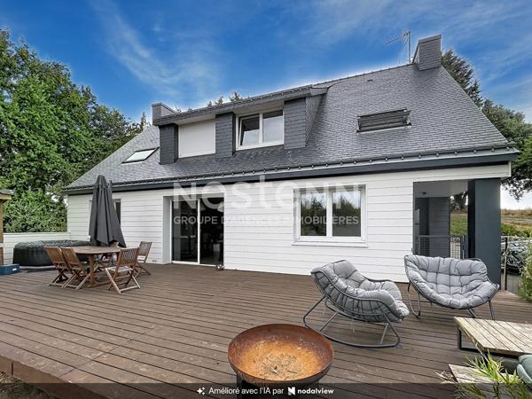 À vendre à Theix-Noyalo, maison rénovée de 166m² sur plus de 2500m² de terrain