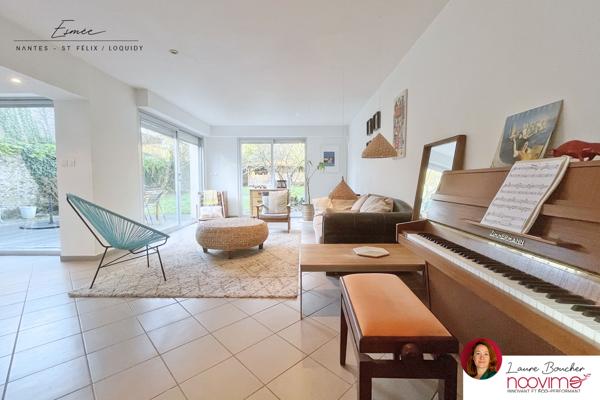 Maison Nantes Loquidy 3 chambres, jardin, vie de plain-pied