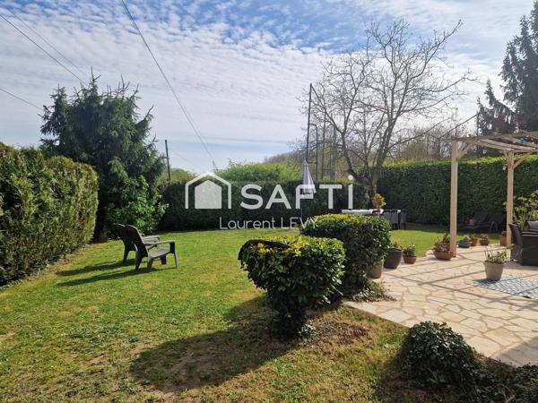 Maison 6 p, 4 chambres, terrasse, jardin, garage