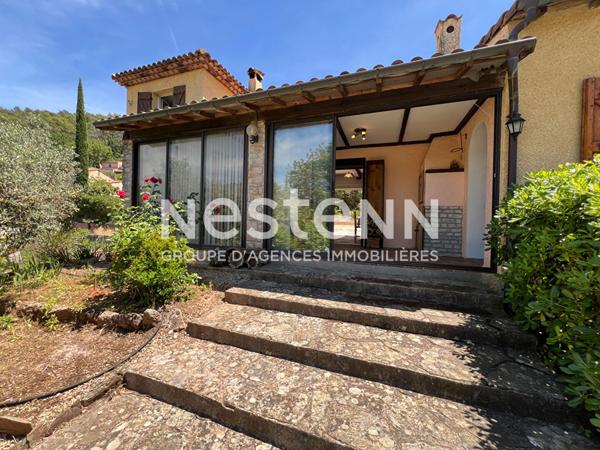 À VENDRE Maison Le Luc 5 pièce(s) 140 m² , Terrain arboré 4 674 m² , Piscine ,Dépendances , À pied du centre-ville