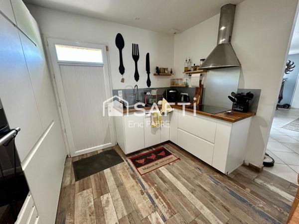 Maison plaind-pied 4 chambres jardin terrasse