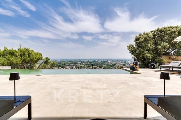 Maison d'architecte contemporaine avec vues