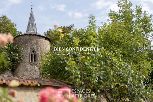 Ancienne maison bourgeoise au caractère historique et vergers clos de murs