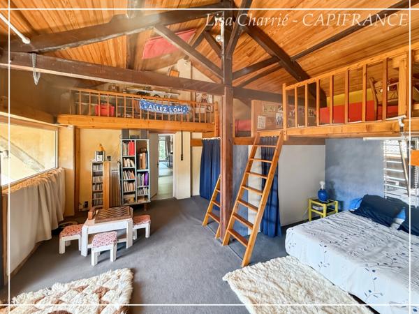 Propriété aux multiples possibilités : 2 maisons, studio et dépendances sur 3 007 m², proche de NOGARO (32)