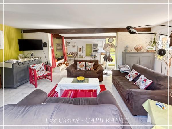 Propriété aux multiples possibilités : 2 maisons, studio et dépendances sur 3 007 m², proche de NOGARO (32)