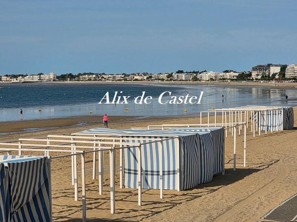 LA BAULE (44 500) Face mer, appartement 51 m² avec parking