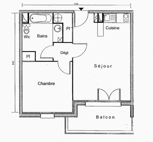 DERNIER ÉTAGE – BALCON EXPOSÉ OUEST – VUE SEINE – PISCINE PRIVÉE