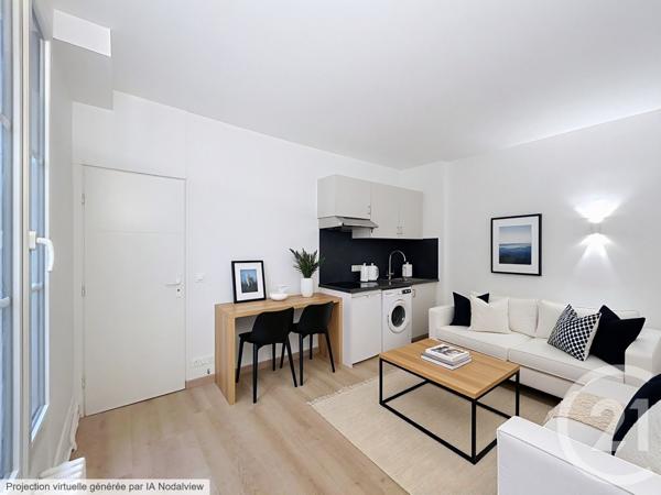 Appartement F1 à vendre  1 pièce - 21 m2 LEVALLOIS PERRET - 92
