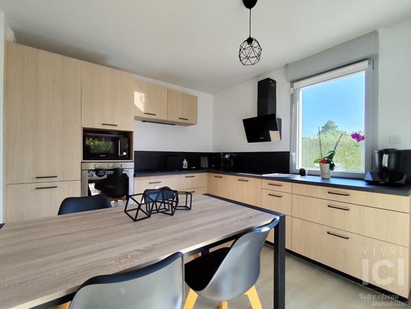 A VENDRE APPARTEMENT T2 45 m², AVEC JARDIN ORVAULT BOURG