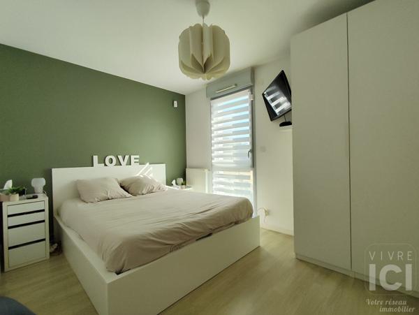 A VENDRE APPARTEMENT T2 45 m², AVEC JARDIN ORVAULT BOURG