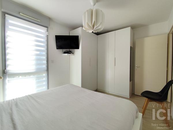 A VENDRE APPARTEMENT T2 45 m², AVEC JARDIN ORVAULT BOURG