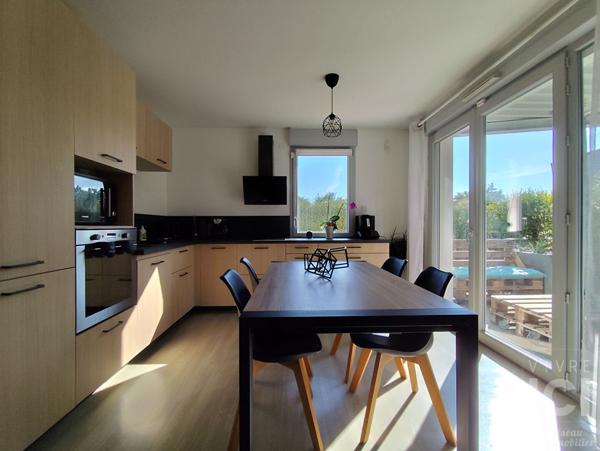 A VENDRE APPARTEMENT T2 45 m², AVEC JARDIN ORVAULT BOURG