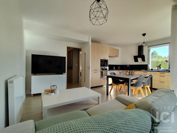 A VENDRE APPARTEMENT T2 45 m², AVEC JARDIN ORVAULT BOURG