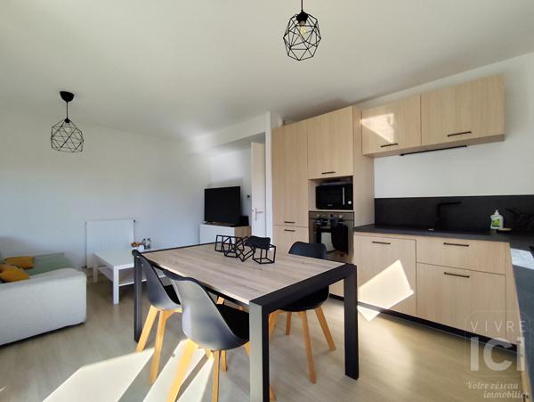 A VENDRE APPARTEMENT T2 45 m², AVEC JARDIN ORVAULT BOURG