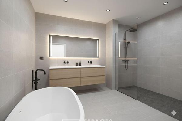 Maison de ville en duplex inversé avec jardin en plein coeur de Montchat