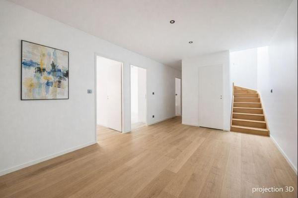 Maison de ville en duplex inversé avec jardin en plein coeur de Montchat