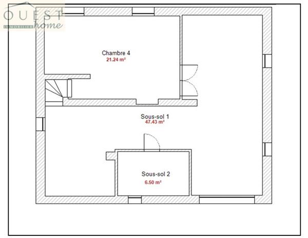 Charmante maison à rénover sur un terrain constructible à La Tour-de-Salvagny