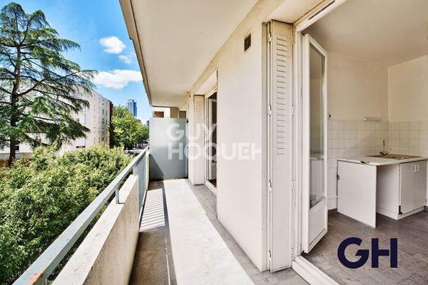 Appartement Lyon 3 pièces 63 m² balcon et garage