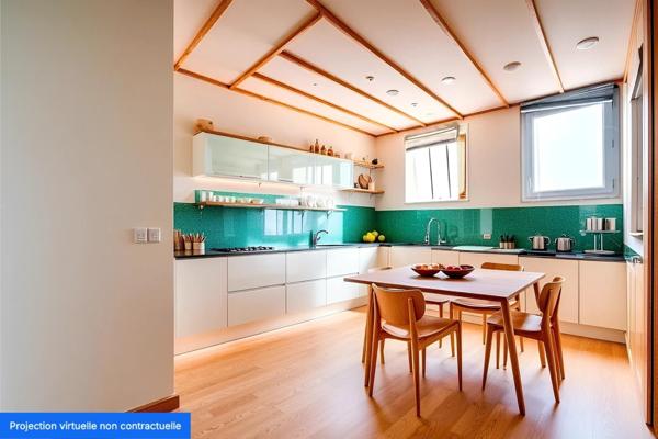 Gare Sud – Duplex atypique 55 m² à aménager + parking privatif