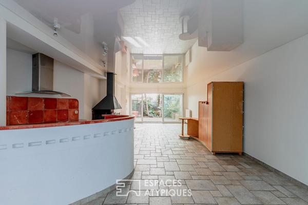 Appartement traversant avec terrasses, quartier Convention