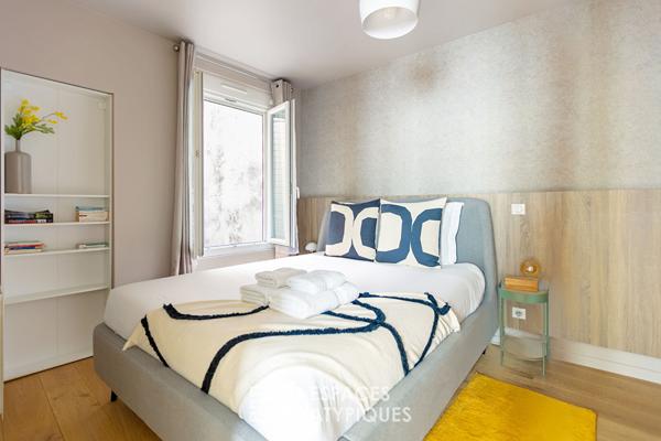 Appartement rénové rue Sainte-Croix de la Bretonnerie