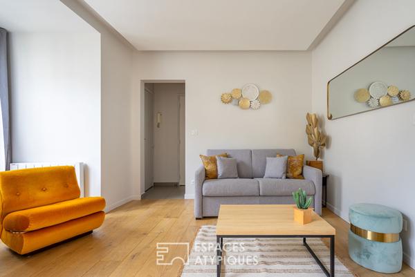 Appartement rénové rue Sainte-Croix de la Bretonnerie