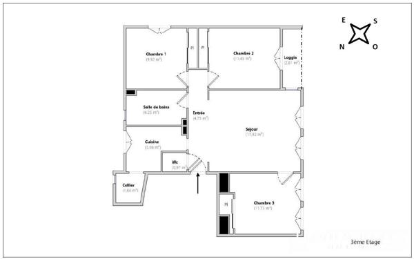 Appartement 4 pièces