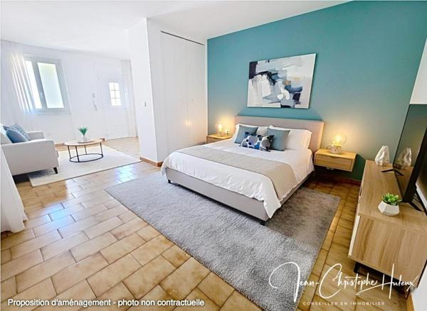 Studio Nimes 1 pièce(s) 38 m2 avec jardin privatif