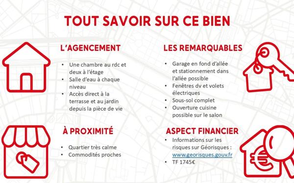 Maison à vendre    4 pièces •  Chenôve