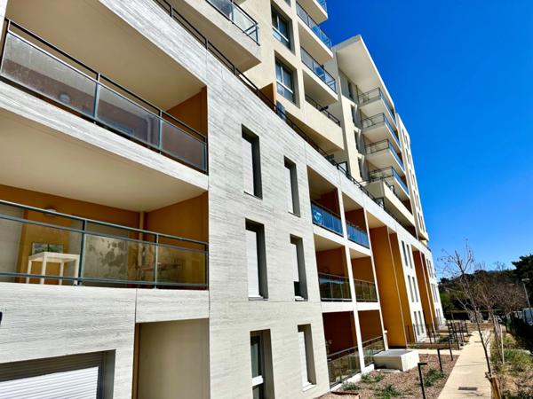 Marseille 12ème, proche de St Julien/Beaumont, T3 DE 57m2 NEUF avec terrasse de 8m2, 2 places de parking en sous-sol.