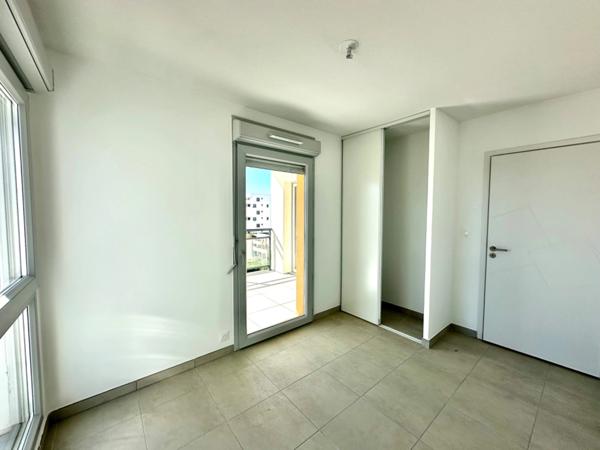 Marseille 12ème, proche de St Julien/Beaumont, T3 DE 57m2 NEUF avec terrasse de 8m2, 2 places de parking en sous-sol.