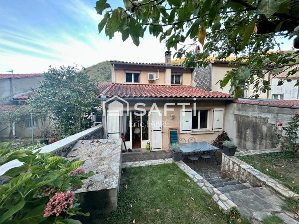 Maison 3 chambres jardin garage