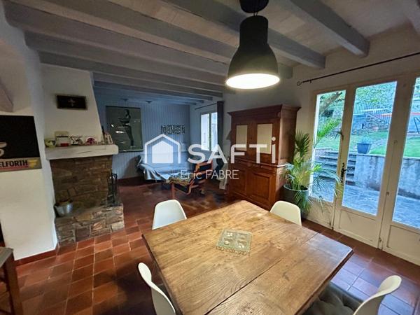 Maison 3 chambres jardin garage